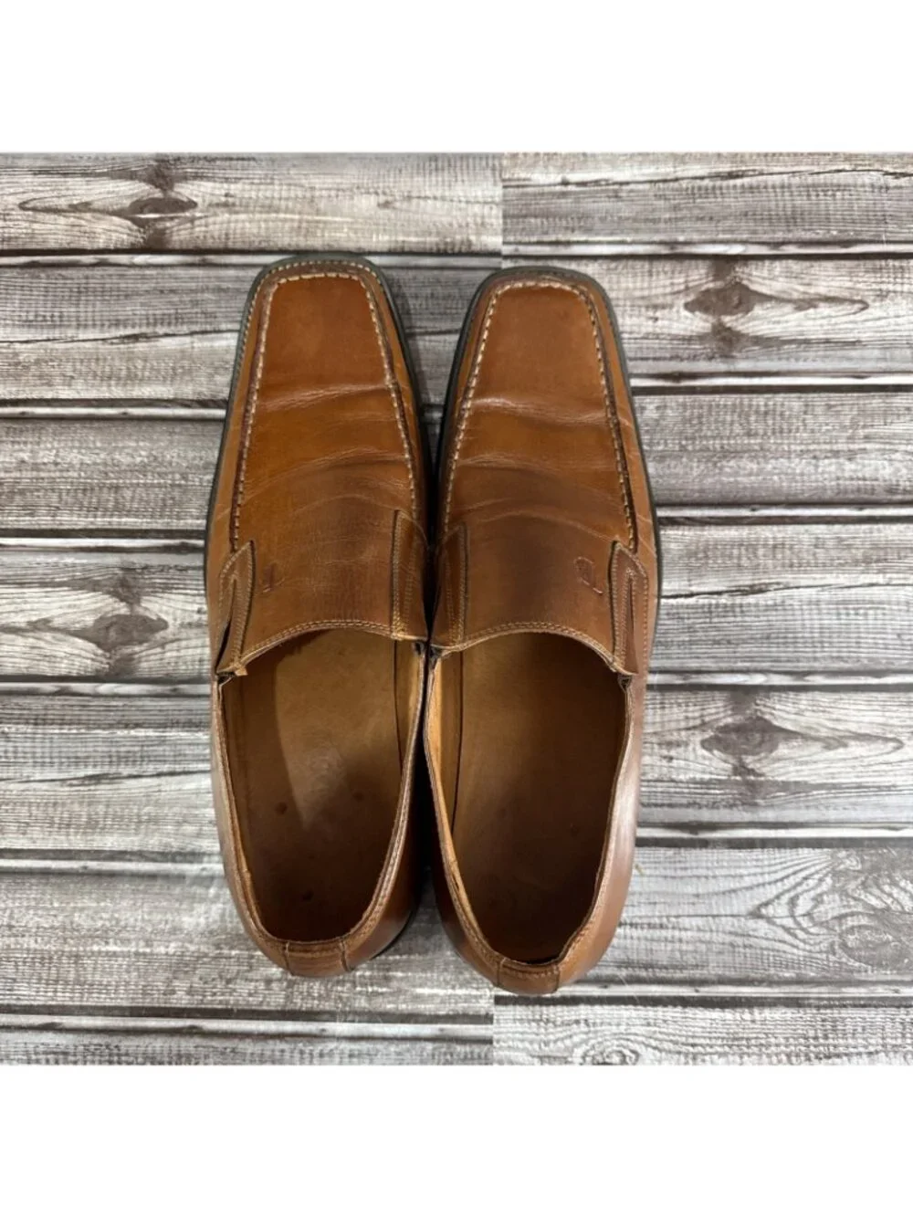 Tod's Leather Loafer Dress Shoes Size 43 EU 10 US Color Brown